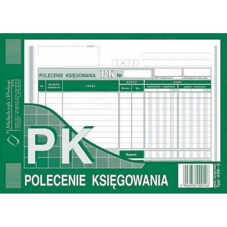 POLECENIE KSIĘGOWANIA