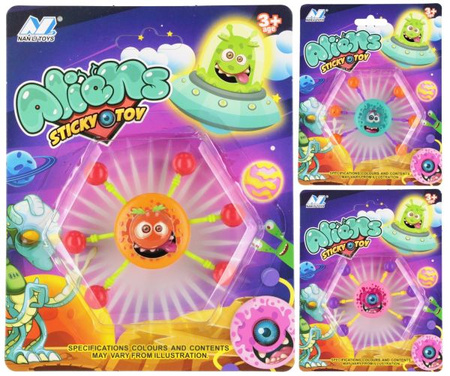 GRA SPADAJĄCE UFO PO SZYBIE 13X16 MIX3 MC