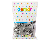 Balon GM110 metal 12' - 'srebrny' / 100 szt.