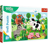 PUZZLE 24 MAXI TREFLIKI NA WSI