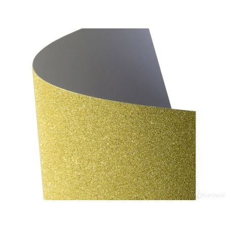 ARKUSZ SAMOPRZYLEPNY BROKATOWY ZŁOTY