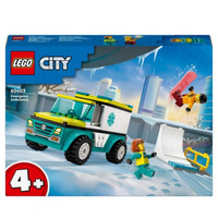 Klocki Lego City Karetka i Snowboardzista 60403