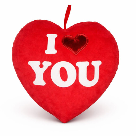 Serce z napisem 'I Love You' 48cm Walentynka