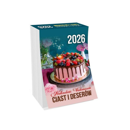 Kalpol.bis Kalendarz 2026 vademecum ciast i deserów
