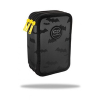 Coolpack Piórnik potrójny Jumper 3 z wyposażeniem Darker Night