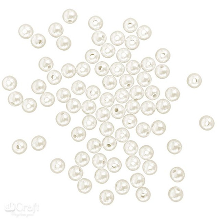 PERŁY DEKORACYJNE 10 MM, 40G