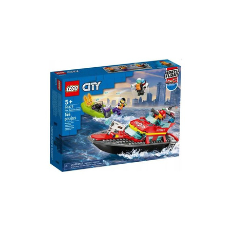 Klocki Lego City 60373 Łódź strażacka