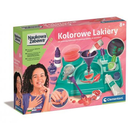 Naukowa zabawa. Kolorowe lakiery Clementoni