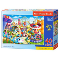 Castorland Puzzle 40 el. Maxi  AMUSEMENT PARK