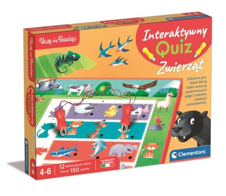 Interaktywny quiz Zwierzęta Clementoni