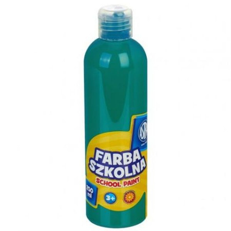 Farba Szkolna Plakatowa 250ml Szmaragdowa Astra