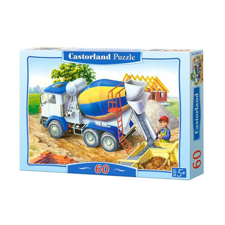 Castorland Puzzle  60 el.  B-06618-1  Building Site