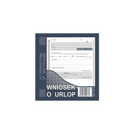 WU Wniosek o udzielenie urlopu