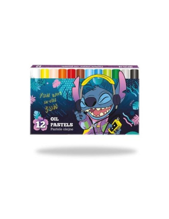 DISNEY CORE - PASTELE OLEJNE 12 KOL. - STITCH