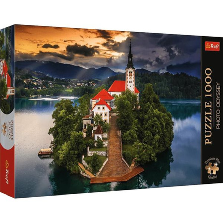 PUZZLE 1000 PREMIUM PLUS  JEZIORO BLED SŁOWENIA