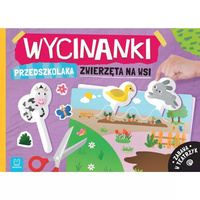 WYCINANKI PRZEDSZKOLAKA .ZWIERZĘTA NA WSI   TEATRZYK