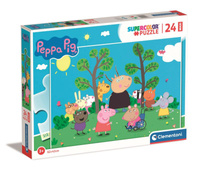 PUZZLE 24 EL MAXI SUPER KOLOR  PEPPA PIG