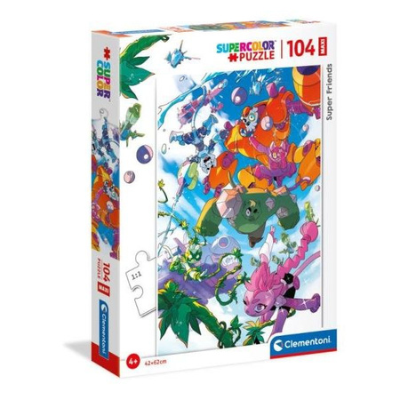 PUZZLE 104 MAXI SUPER FRIENDS