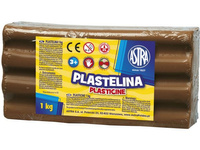 PLASTELINA 1KG BRĄZ