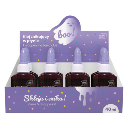 Klej znikający w płynie do dekoracji 40ml BOOHO