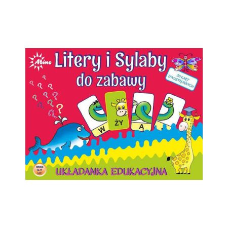 UKŁADANKA LITERKI I SYLABY