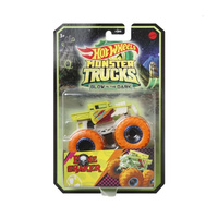 Hot Wheels Monster Truck Świecący w Ciemności 1:64 mix wzorów