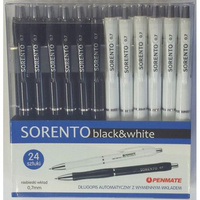 DŁUGOPIS SORENTO BLACK&WHITE