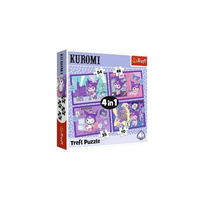 Puzzle 4w1 Dzień Kuromi Hello Kitty TREFL