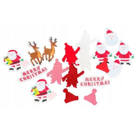 NAKLEJKI 120SZT ŚWIĄTECZNE