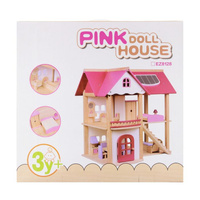Domek dla lalek drewniany MEGA CREATIVE 566704