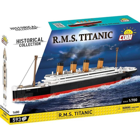 Klocki Cobi Model R.M.S. TITANIC 593 KL.