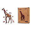 Puzzle drewniane Eco 55 el. Cętkowana żyrafa A4