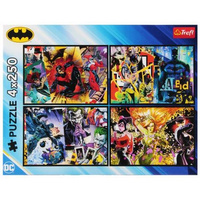 PUZZLE 4X250 BATMAN