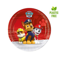 Talerzyki papierowe Paw Patrol Ready for Action (Nickelodeon) 20cm 8sztuk