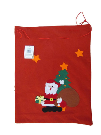 Worek na prezenty z aplikacją duży
