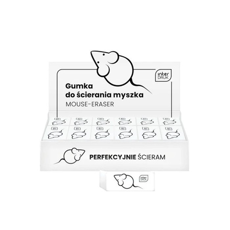 Gumka myszka do ścierania Mouse Intredruk