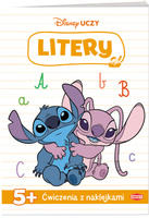 DISNEY UCZY Stich. Ćwiczenia z naklejkami Litery