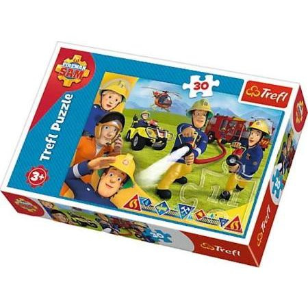 Puzzle 30 el. STRAŻAK SAM Trefl