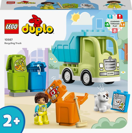 Klocki Lego Duplo Ciężarówka recyklingowa 10987