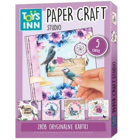 Zestaw do wykonywania kartek Ptaszek