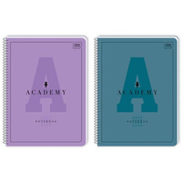 KOŁOZESZYT A4+80kartek, kratka # ACADEMY HYBRId