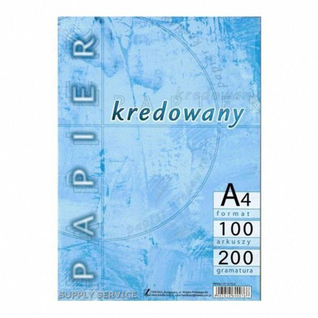 PAPIER A4 200G A4-100 KREDOWANY