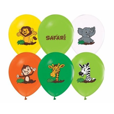 Balony Safari, 12'/ 5 sztuk Godan