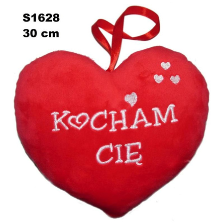 SERCE 'KOCHAM CIE' 30 CM 162366             S