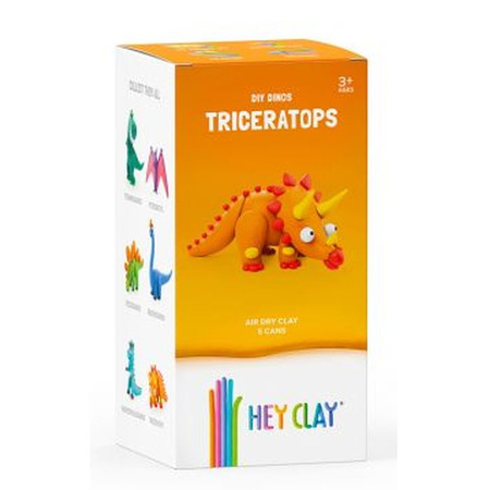 Hey Clay Masa Plastyczna Triceratops Tm Toys