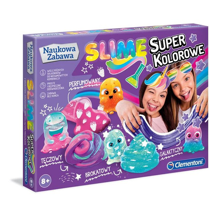 Clementoni Super Kolorowe Slime