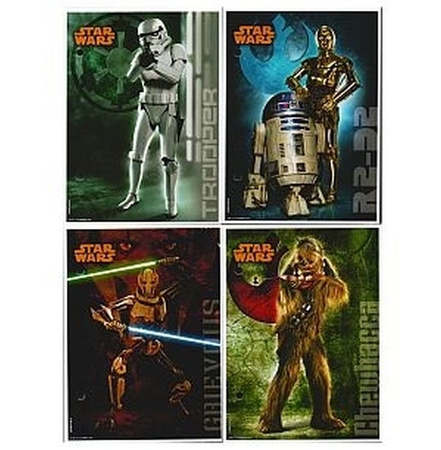 WKŁAD do segregatora  A5 Star Wars