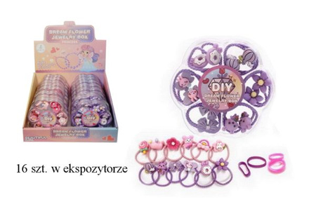 GUMKI DO WŁOSÓW W PUDEŁKU G7599