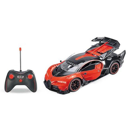 AUTO R/C Z ŁADOWARKĄ CZERWONE SMILY 1/12