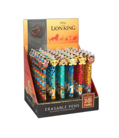 DISNEY FASHION - DŁUGOPIS WYMAZYWALNY AUTOMATYCZNY LION KING